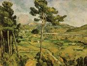 Paul Cezanne La Montagne Sainte-Victoire depuis Bellevue USA oil painting artist
